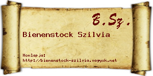 Bienenstock Szilvia névjegykártya